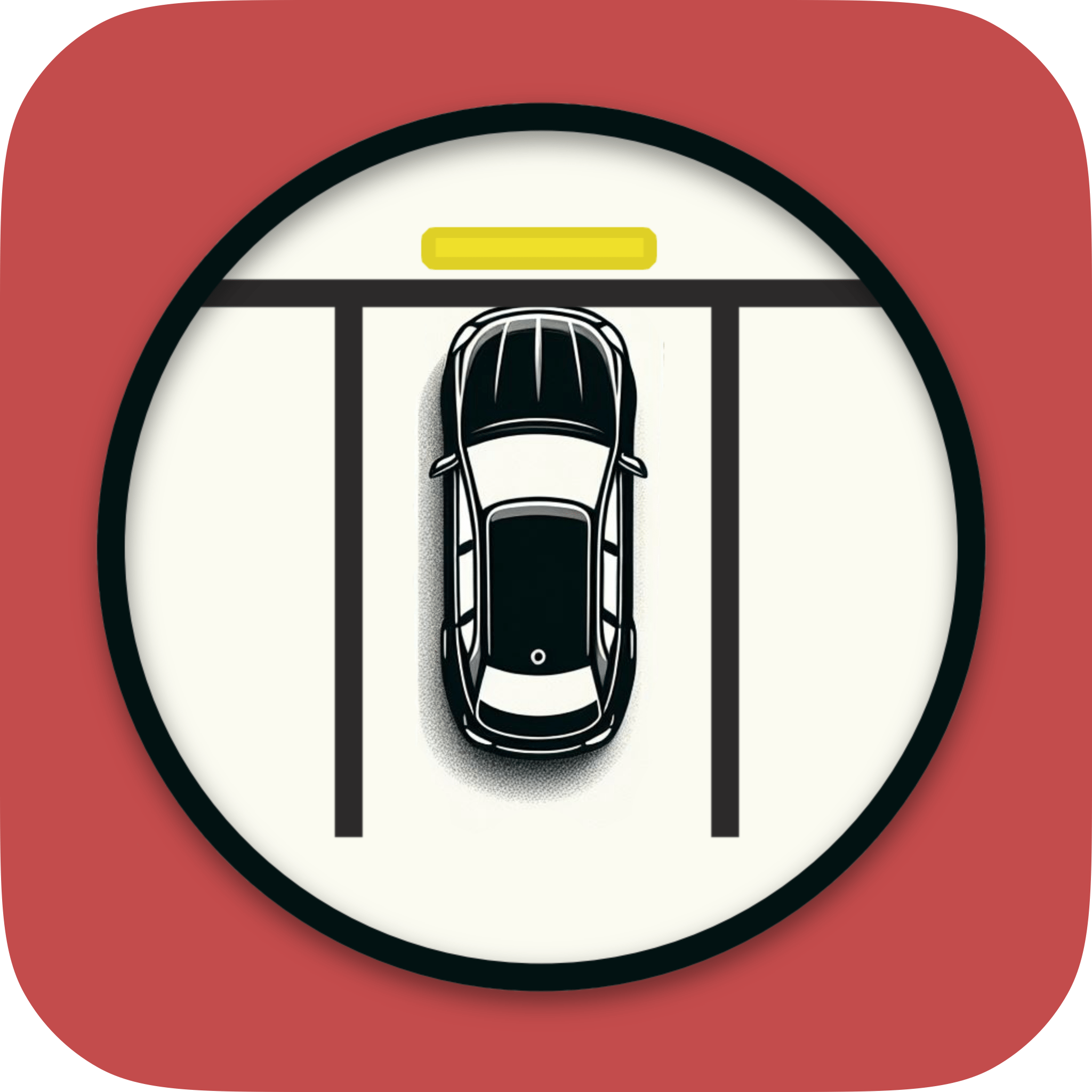 The app icon for Carpark, featuring an aerial view of a car in a parking spot.