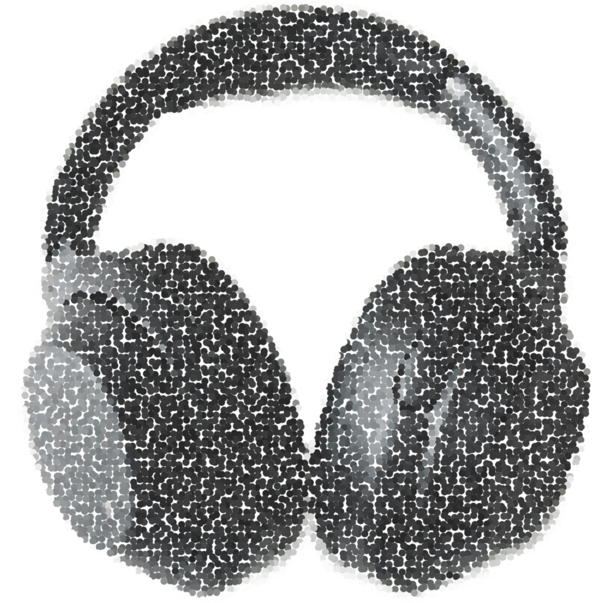 A set of over-ear headphones